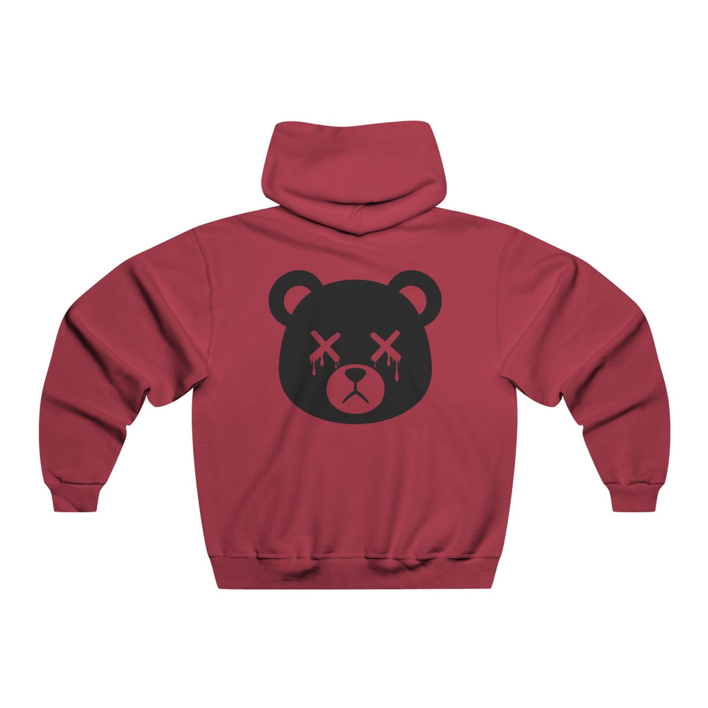 "Wicked Way" Script (front) Dead Bear Head Design (back) Lightweight Hoodie