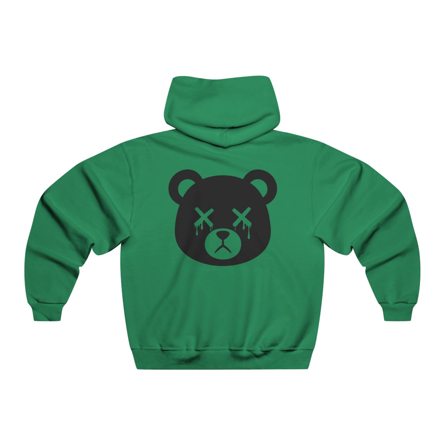 "Wicked Way" Script (front) Dead Bear Head Design (back) Lightweight Hoodie
