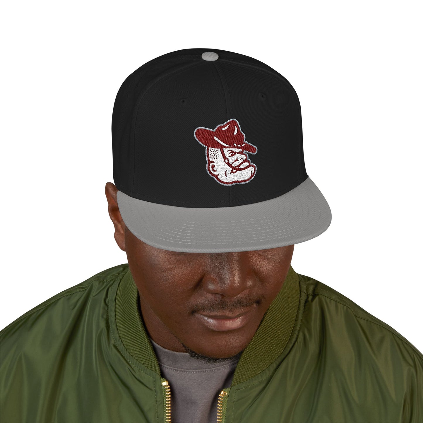 'Texas A&M Sarge Head' Logo Snapback