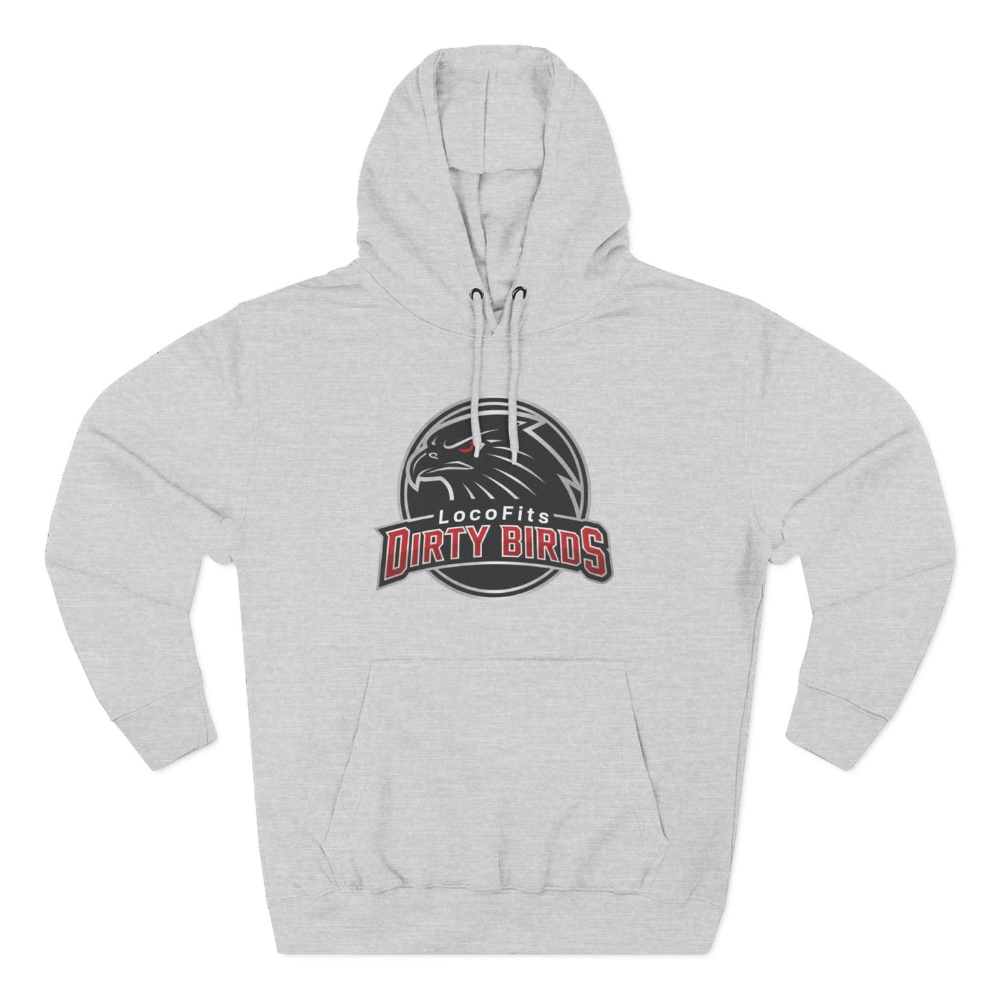 Loco Fits Dirty Birds Three-Panel Fleece Hoodie