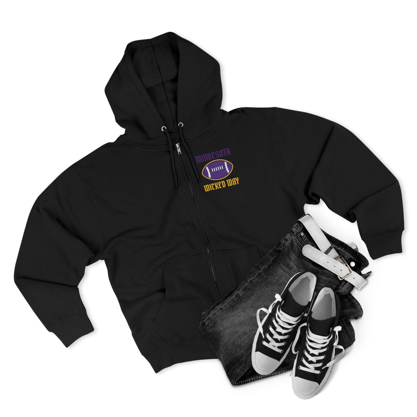 "Wicked Way" Minnesota Football Zip Hoodie