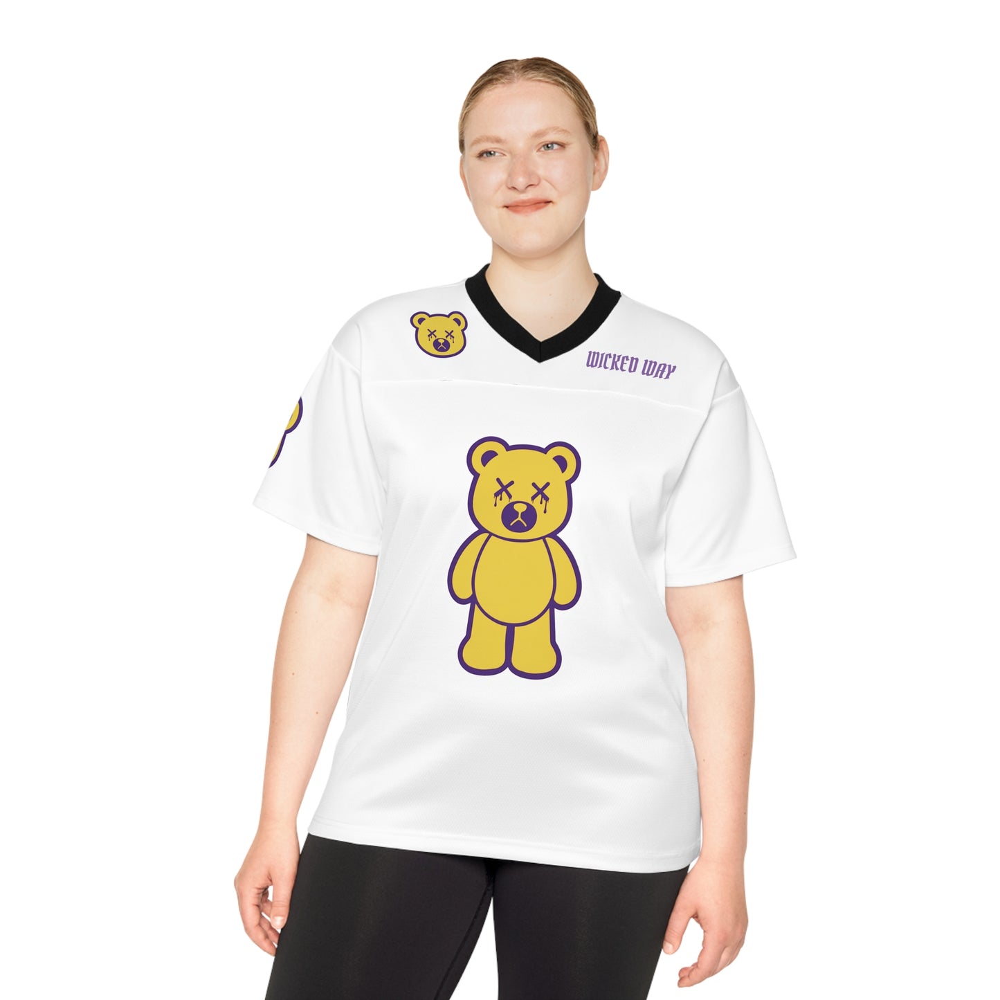 "Wicked Way" #9 McCarthy Deady Bears Football Jersey