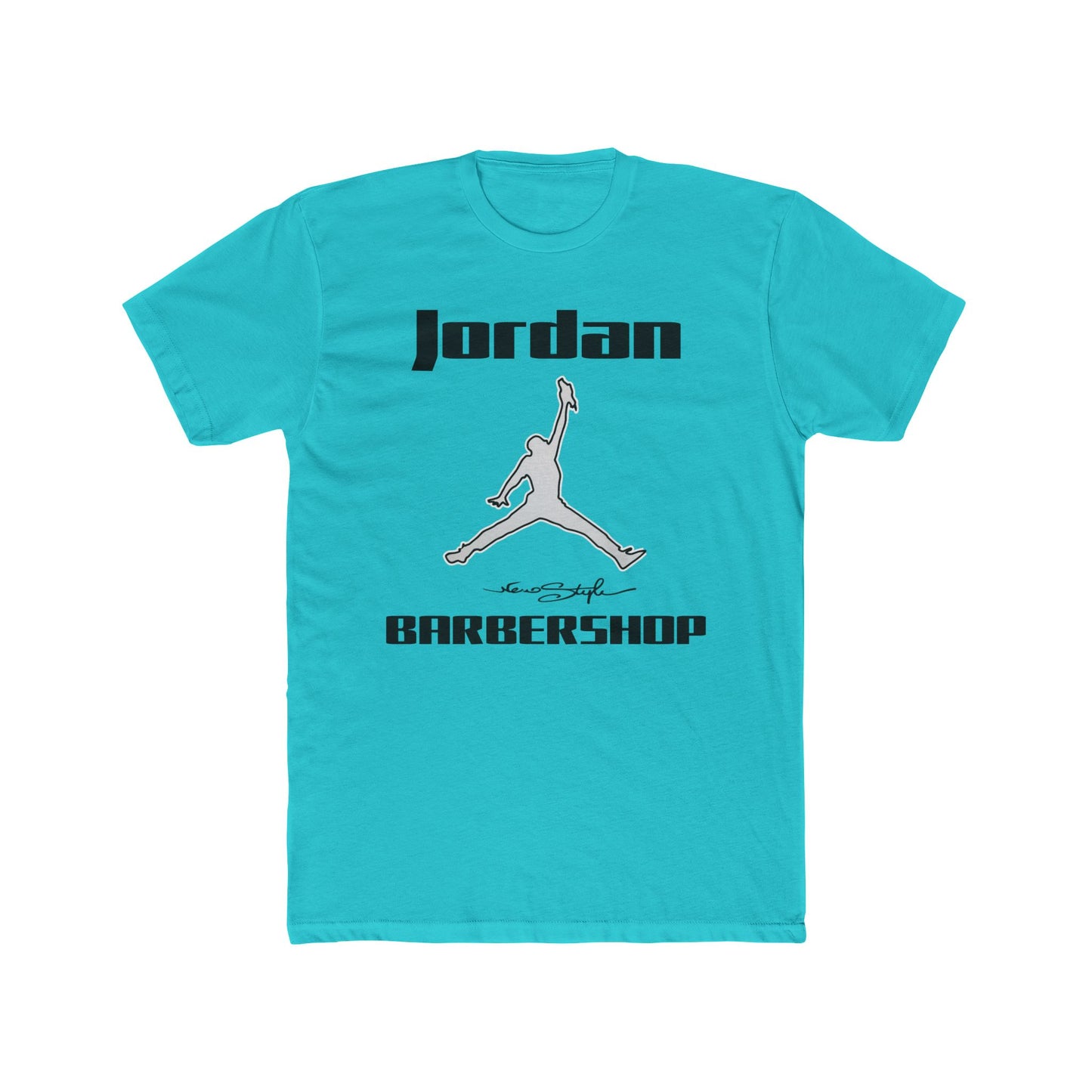 Jordan New Style Barbershop Cotton Crew T-Shirt