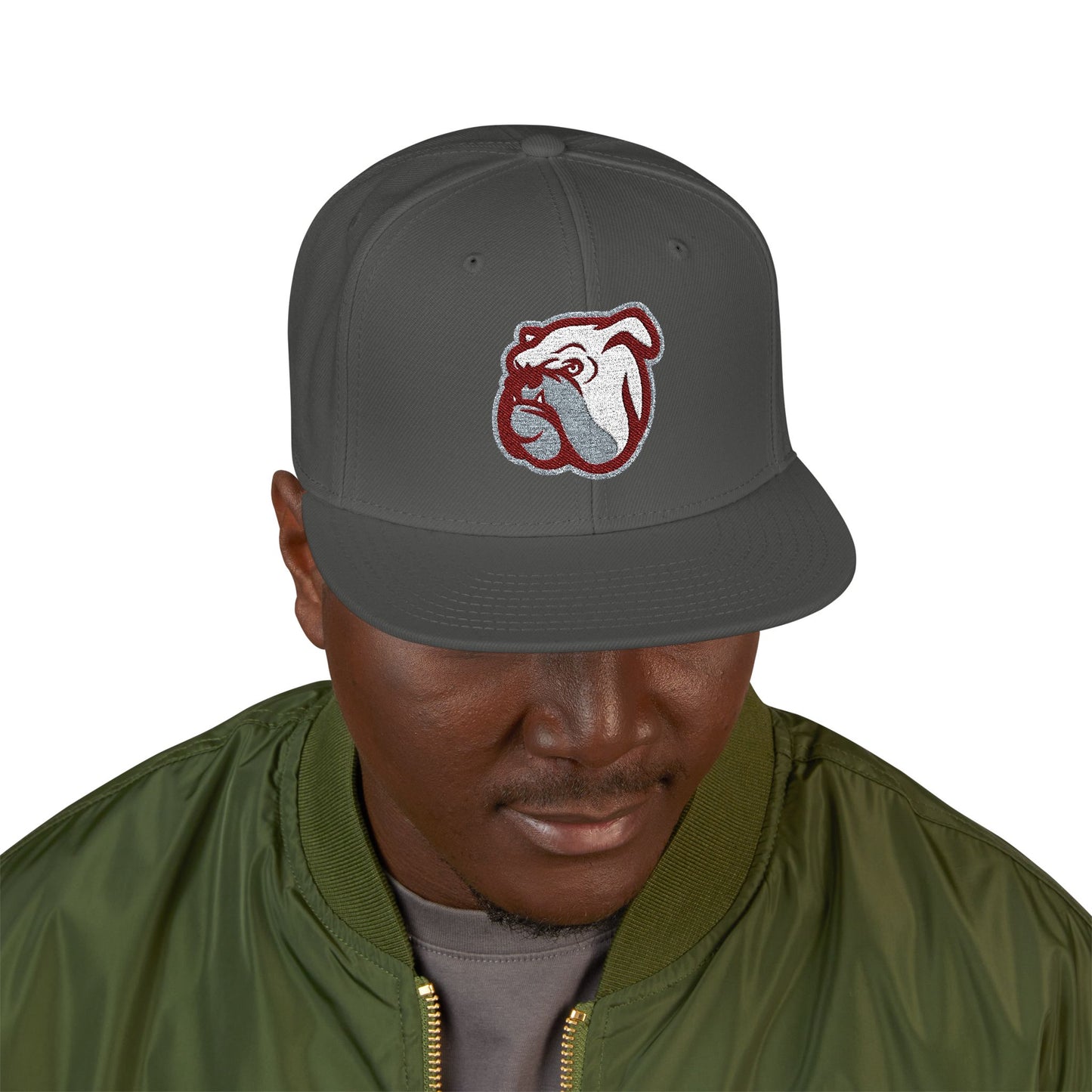 'Mississippi State Bulldog Head' Logo Snapback