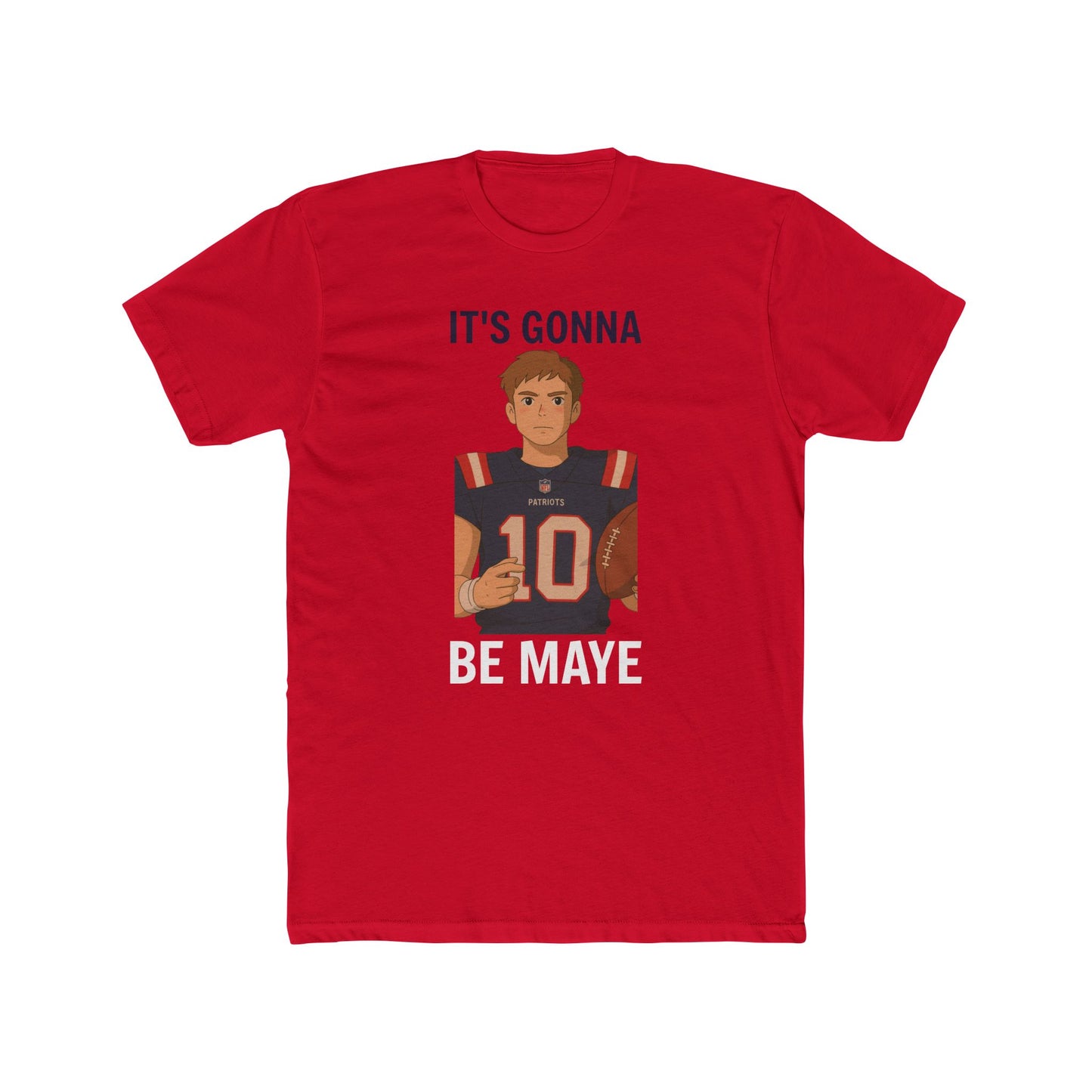 Anime Football 'It's Gonna Be Maye' Cotton Crew Tee