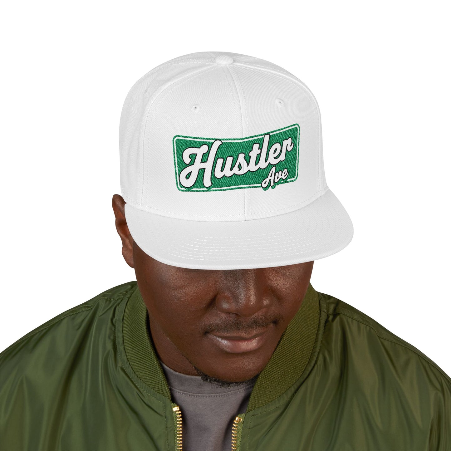 "Hustler Ave" #18 Snapback