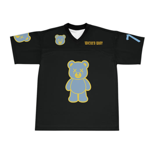 "Wicked Way" #76 Alt Deady Bears Football Jersey