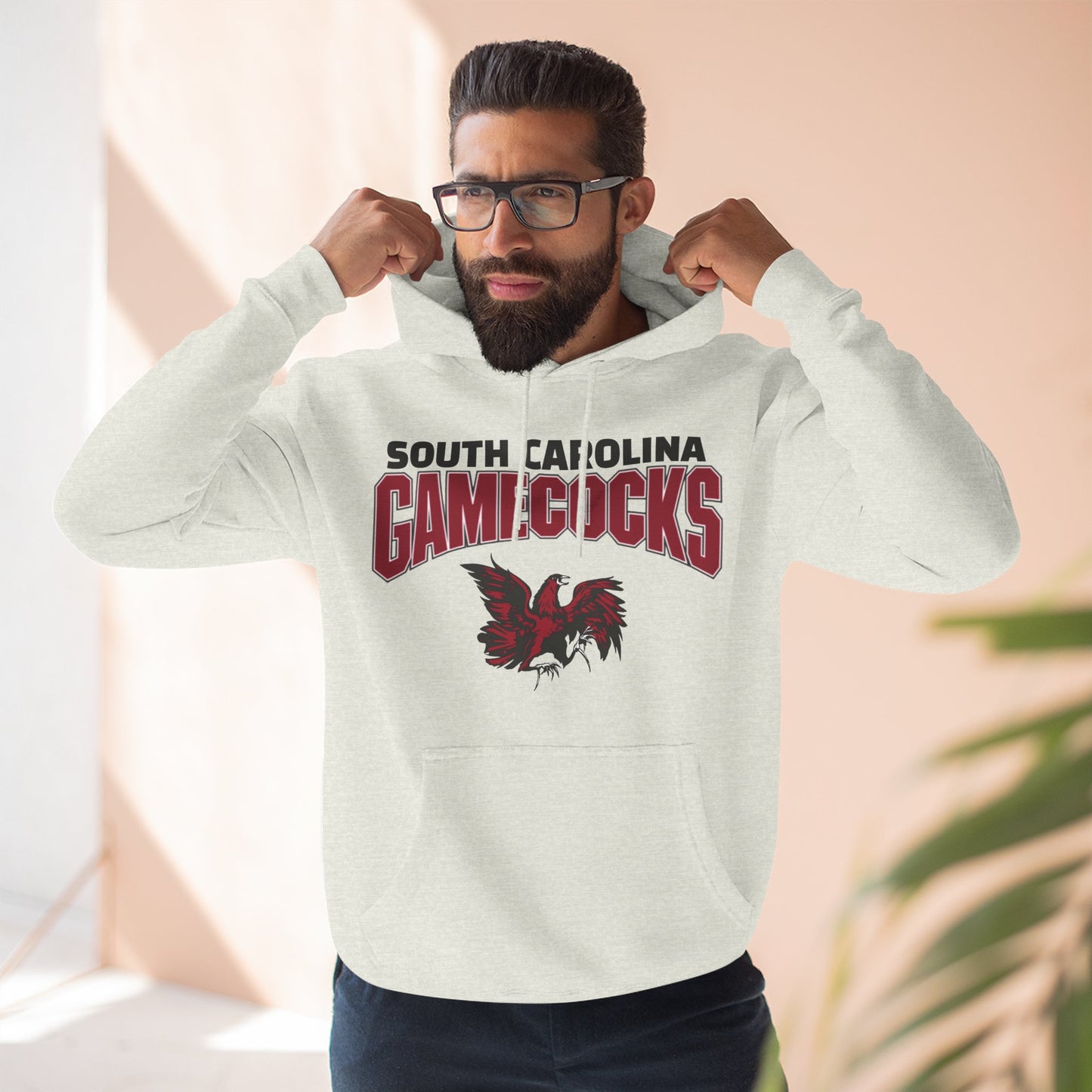 'South Carolina Gamecocks' Three-Panel Fleece Hoodie