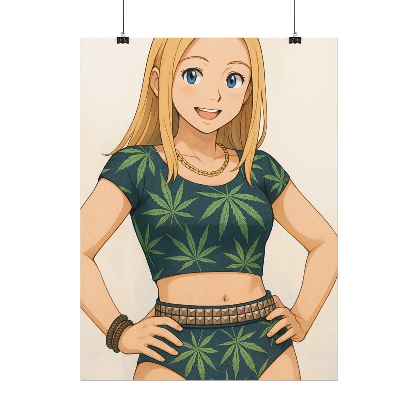 Loco Fits Anime Girls 'Mary Jane' Poster