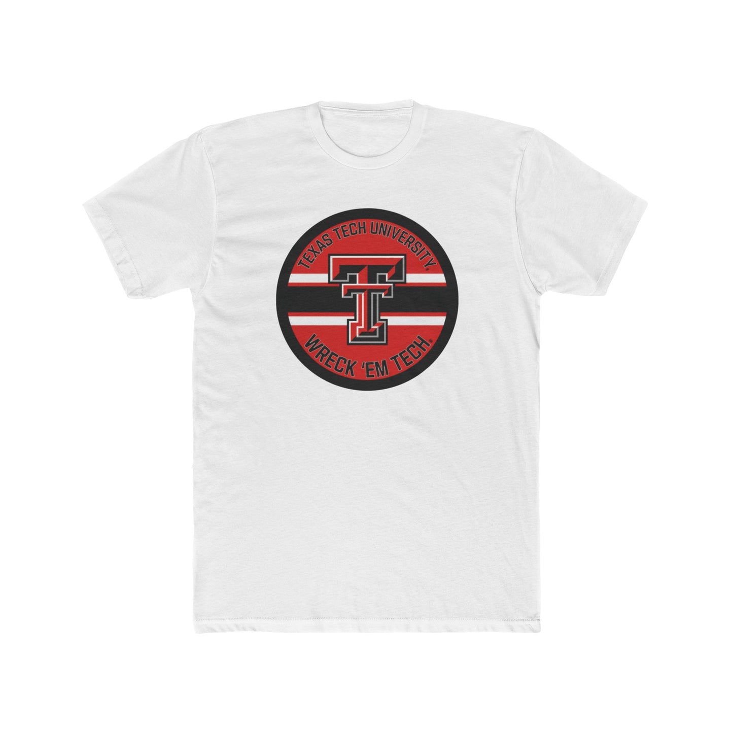 Loco Fits Texas Tech Red Raiders Circle Logo Cotton Crew Tee