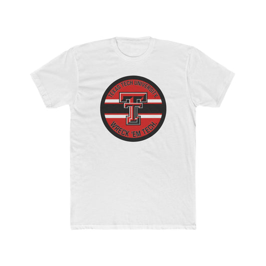 Loco Fits Texas Tech Red Raiders Circle Logo Cotton Crew Tee