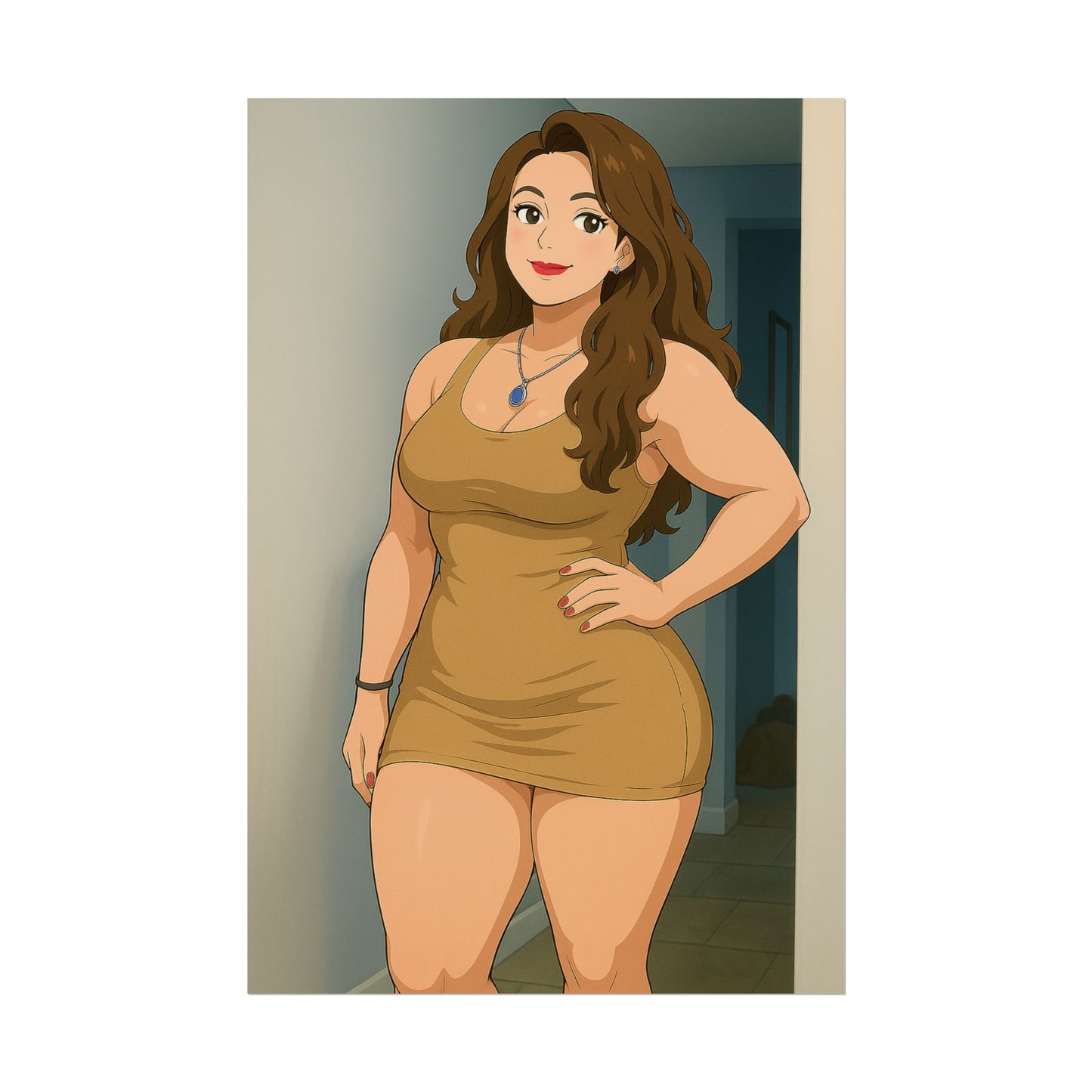 Loco Fits Anime Girls 'Clean your Room' Poster