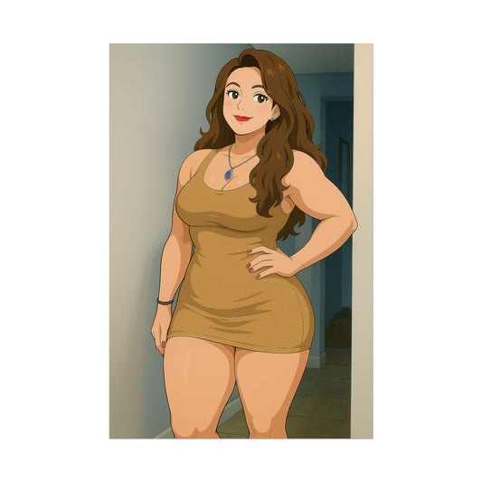 Loco Fits Anime Girls 'Clean your Room' Poster