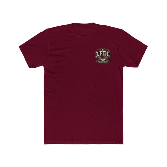 LocoFits Draft League Big Rock Pocket Logo Cotton Crew Tee