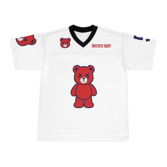"Wicked Way" #5 Thibodeaux Deady Bears Football Jersey