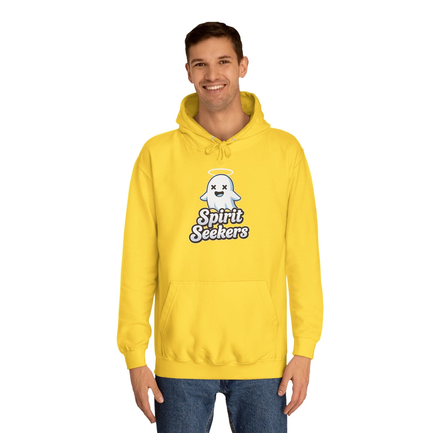 Spirit Seekers Friendly Ghost College Hoodie