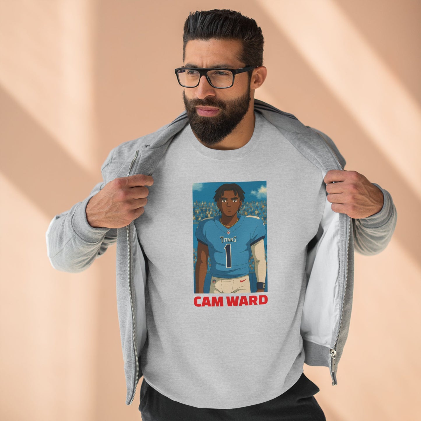 Anime Football 'Cam Ward' Crewneck Sweatshirt