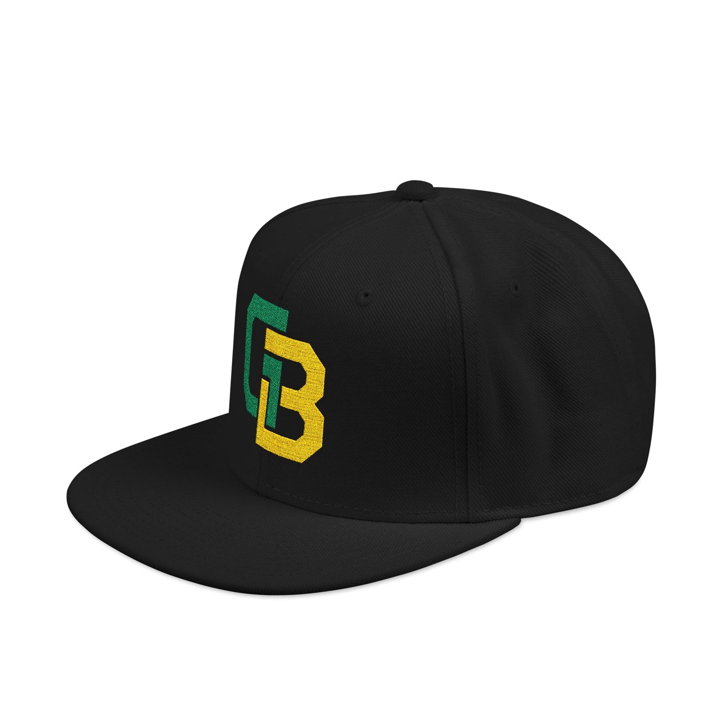 Loco Fits "NFL Green Bay Packers Letters GB Concept Logo" Snapback (Embroidery)
