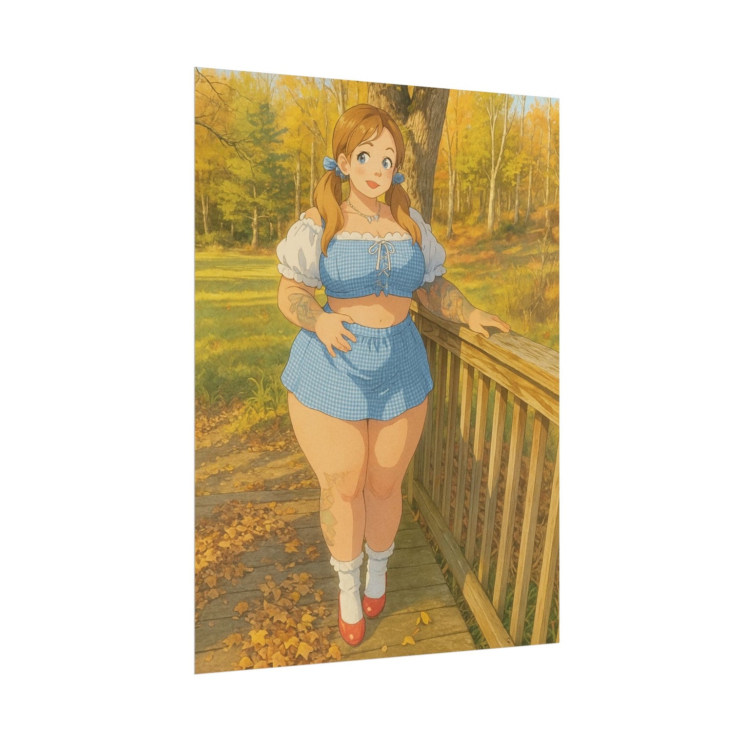 Loco Fits Anime Girls 'Not in Kansas Anymore' Poster