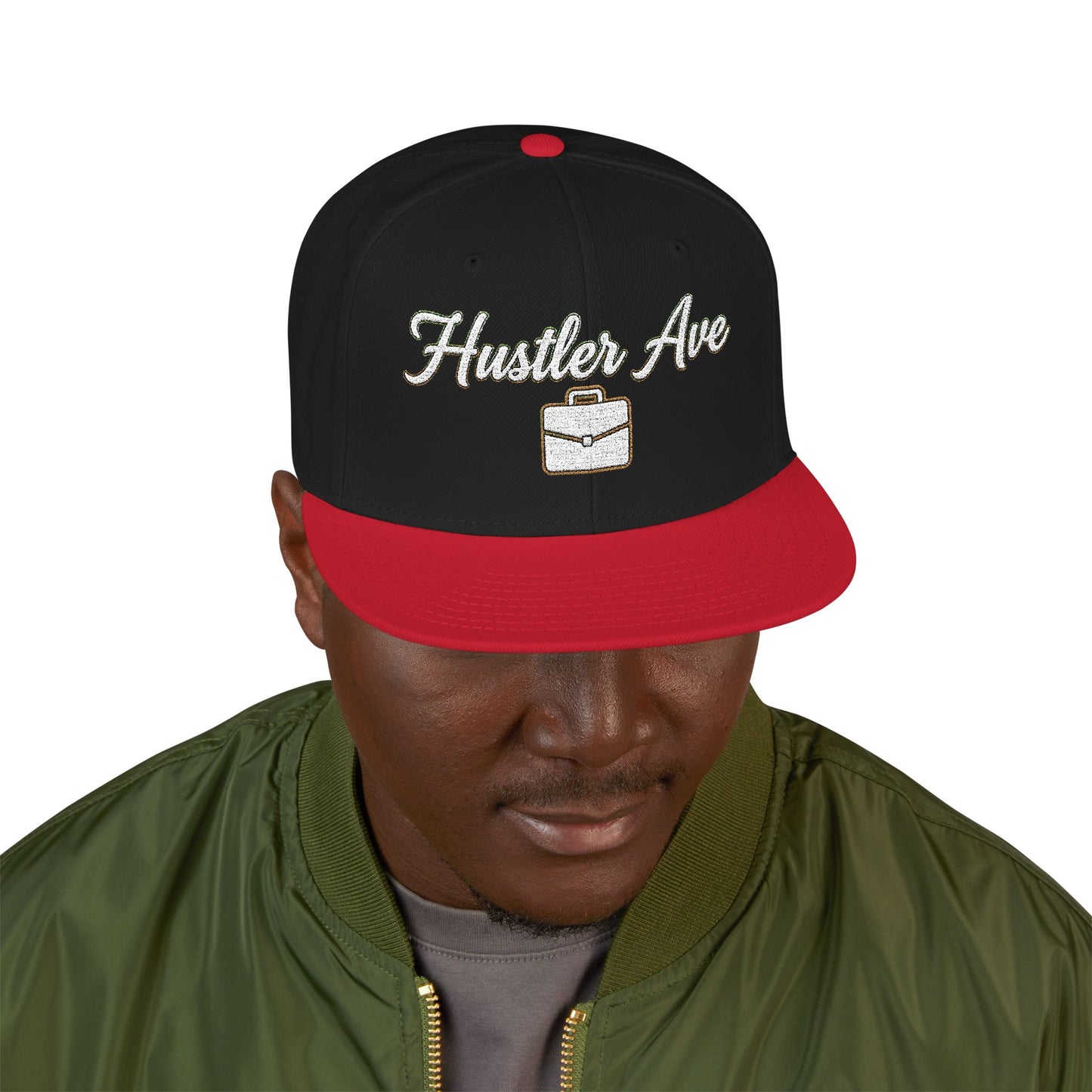 Base "Hustler Ave" All Business Briefcase Snapback