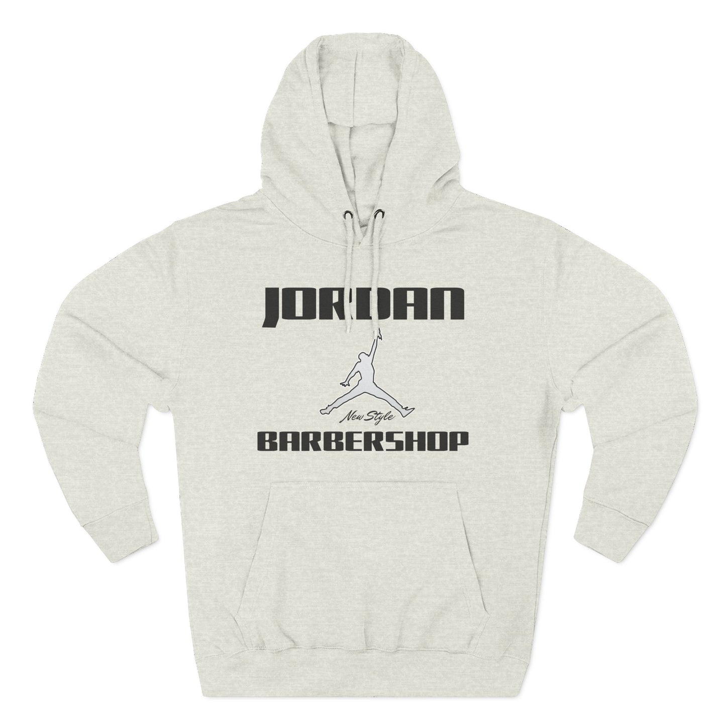 Jordan New Style Barbershop Fleece Hoodie (New Black Font)