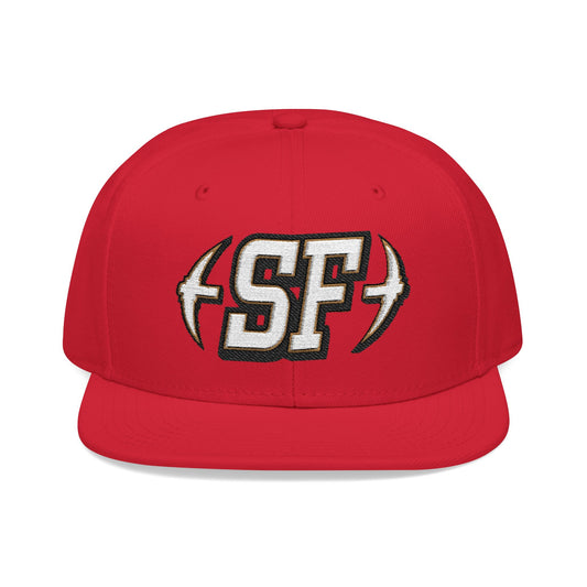Loco Fits "NFL San Francisco 49ers Double Pickaxe Concept Logo" Snapback (Embroidery)