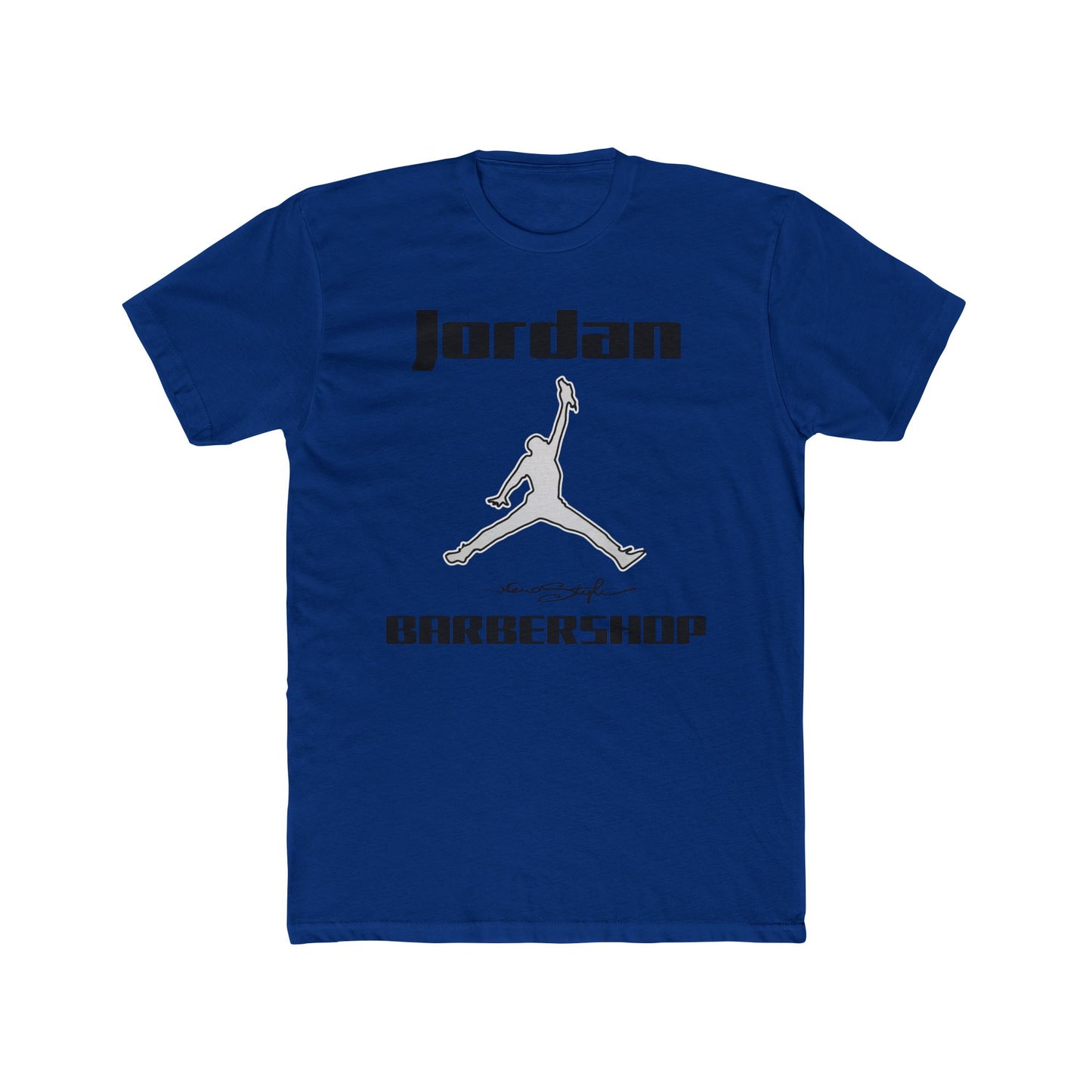 Jordan New Style Barbershop Cotton Crew T-Shirt