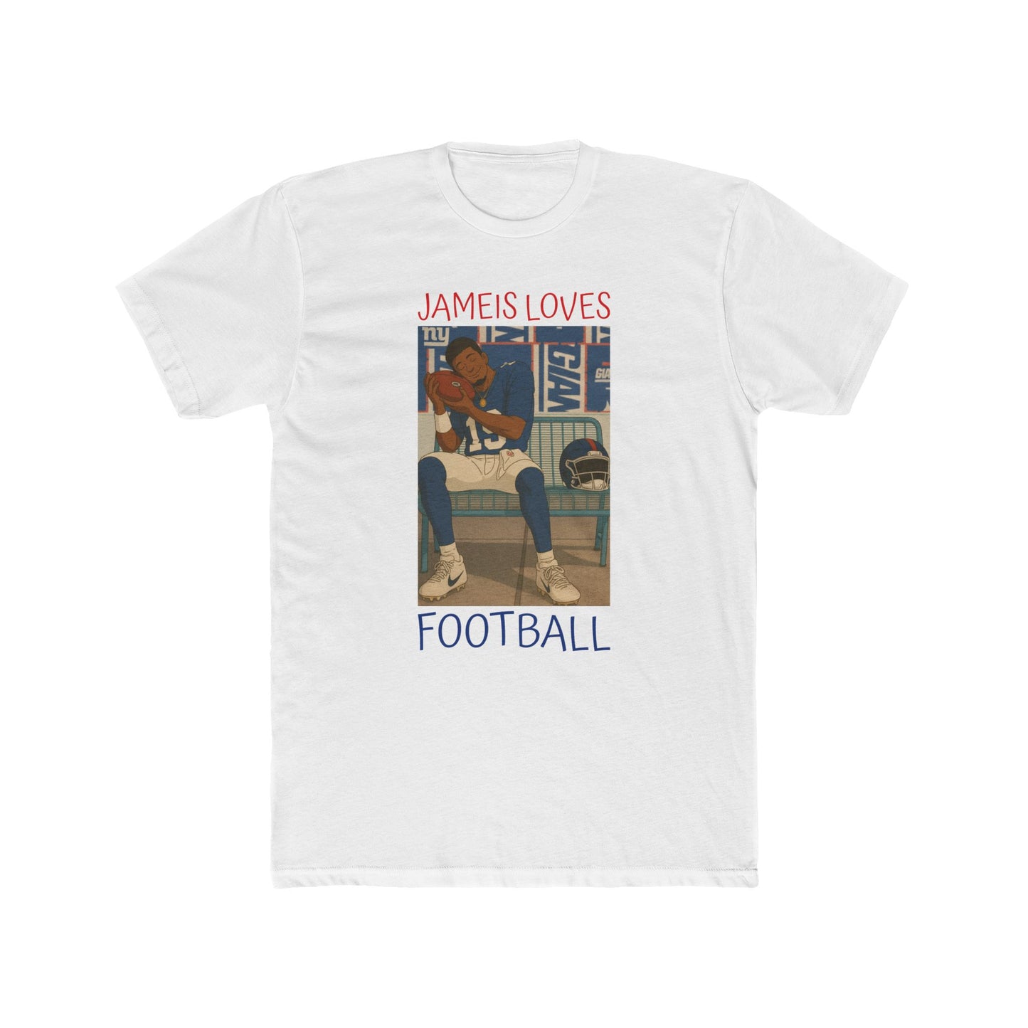 Anime Football 'Jameis Loves Football' Cotton Crew Tee