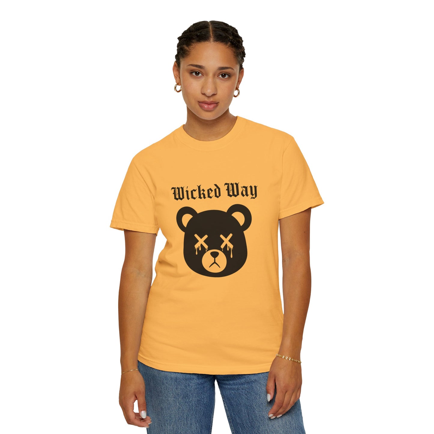 "Wicked Way" Dead Bear Head T-Shirt (Multi Color Options)