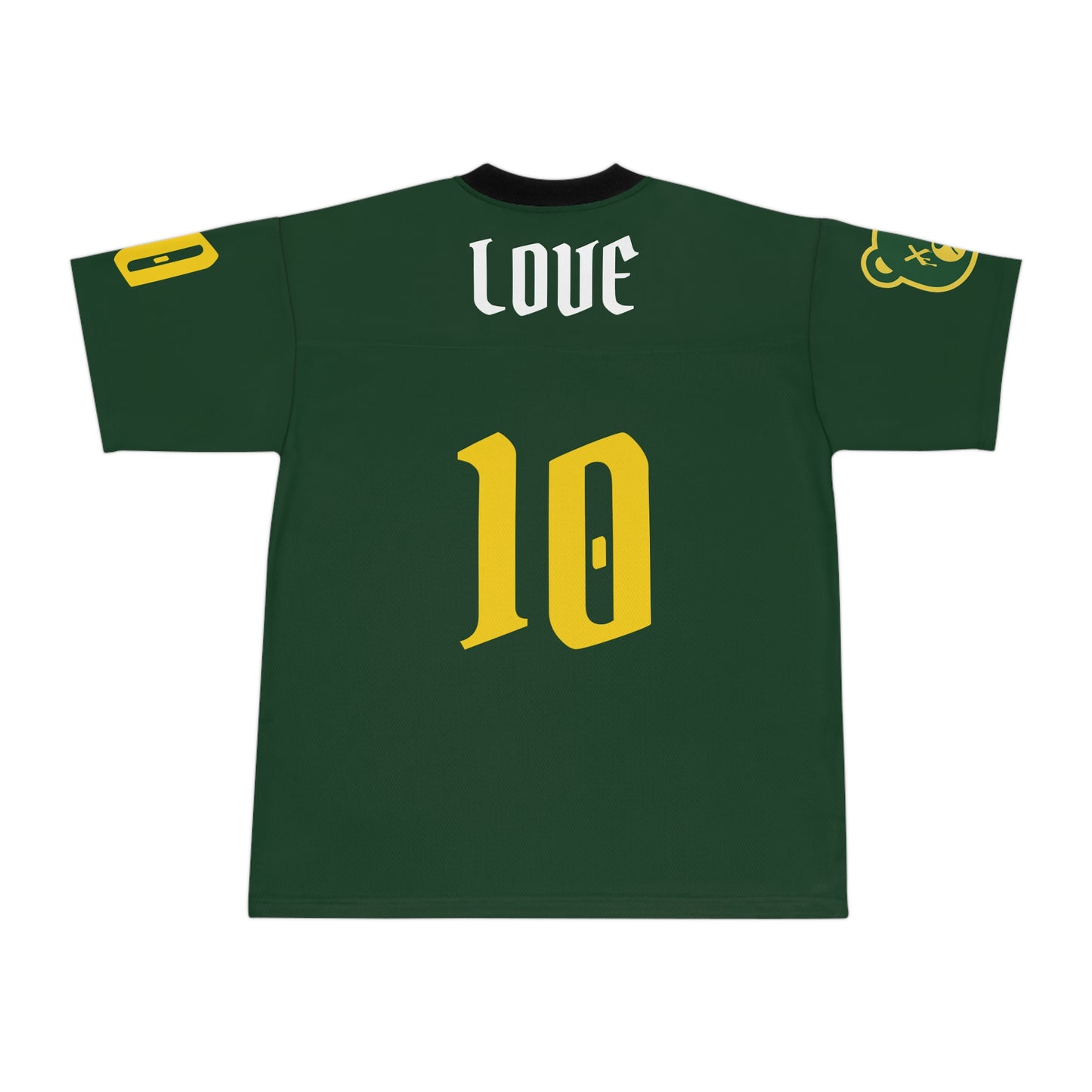 "Wicked Way" #10 Love Deady Bears Football Jersey