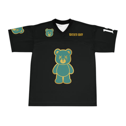"Wicked Way" #12 Hunter Deady Bears Football Jersey