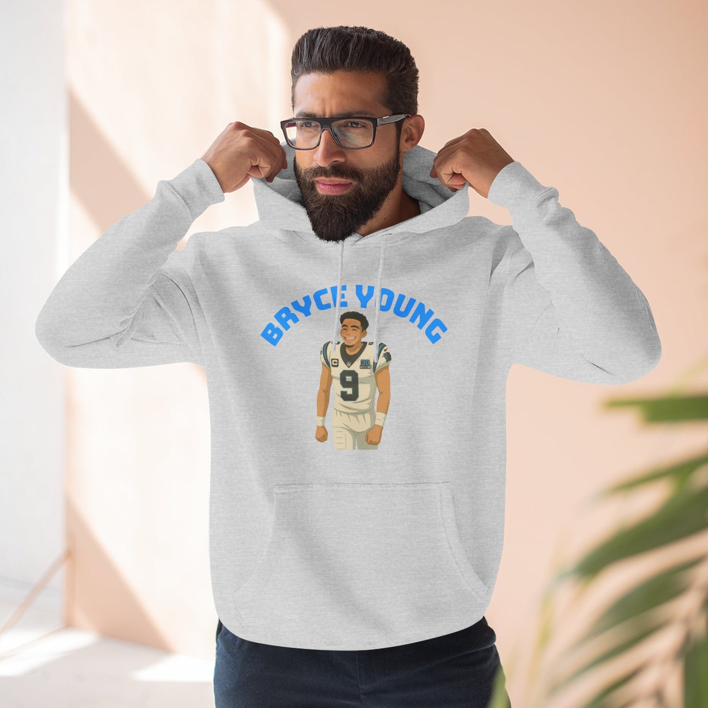 Loco Fits Anime Football 'Bryce Young' Fleece Hoodie