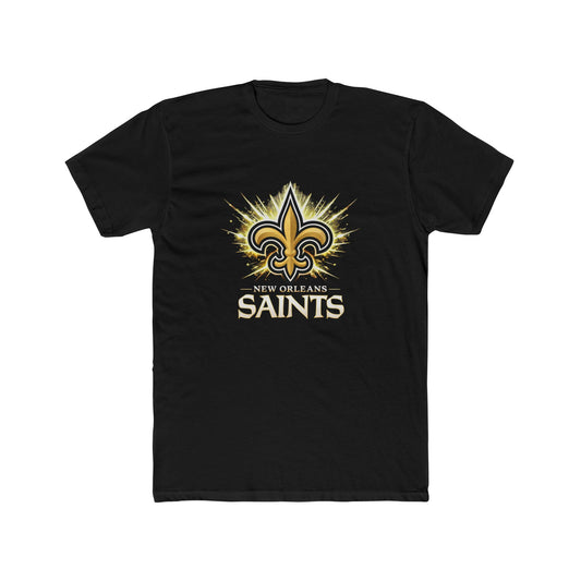 Loco Fits New "NFL New Orleans Saints Concept Logo" Cotton Crew Tee