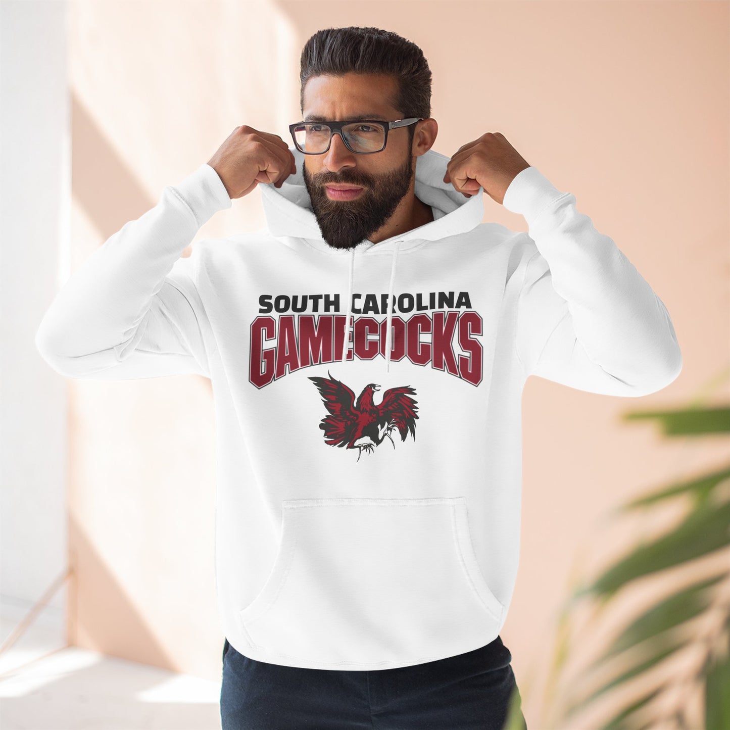 'South Carolina Gamecocks' Three-Panel Fleece Hoodie