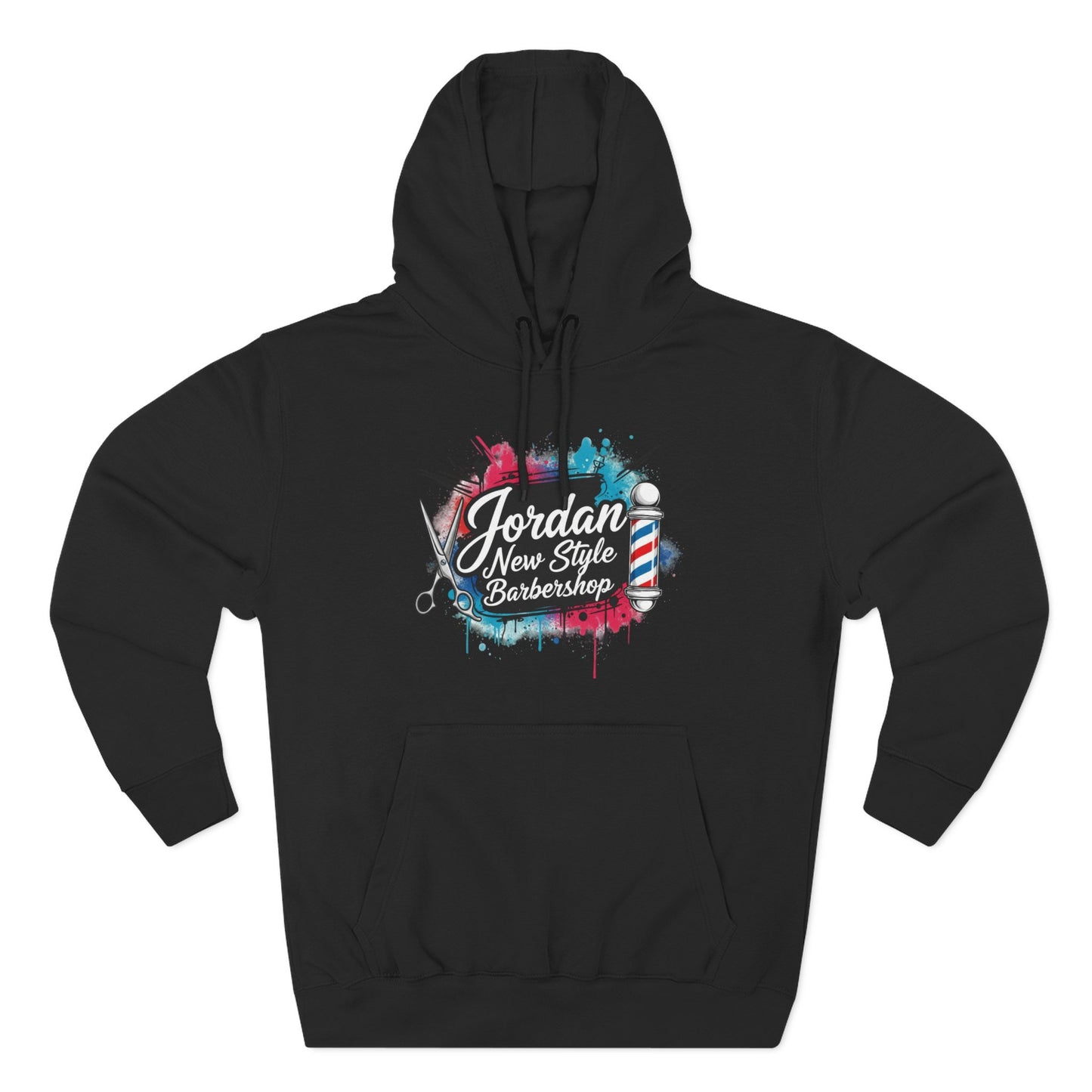 Jordan New Style Barbershop Alternative Logo V2 College Hoodie