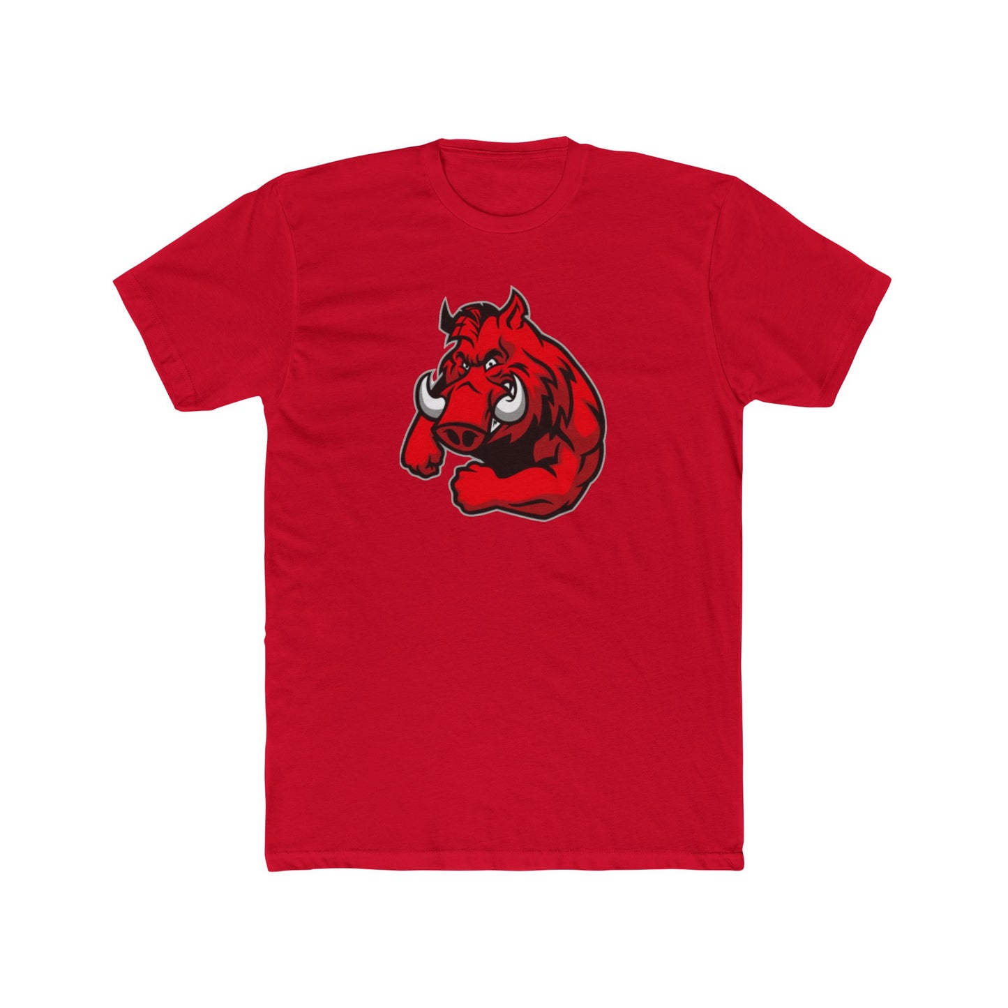 'Arkansas Razorbacks Tusk' Cotton Crew Tee