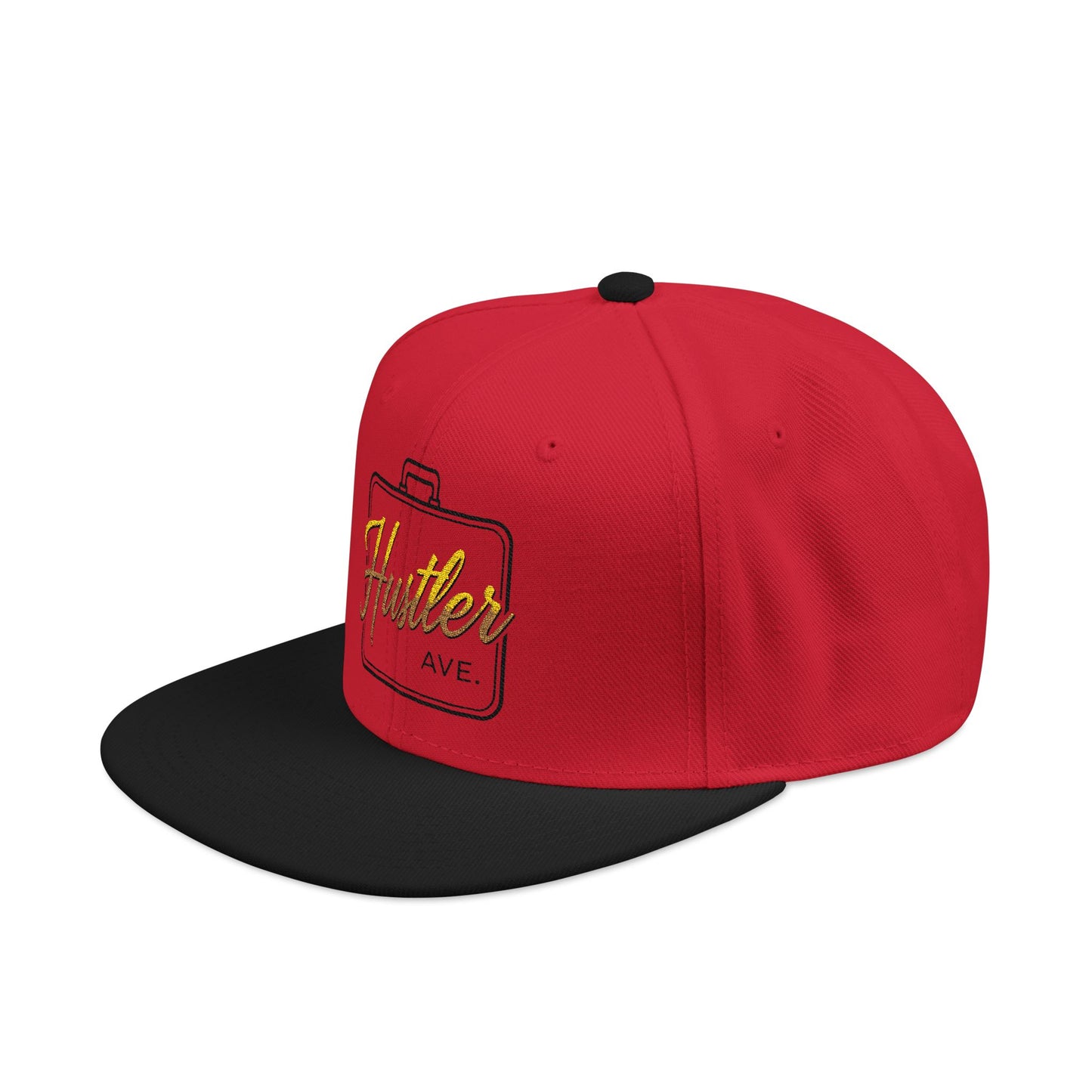 Base "Hustler Ave" All Business Gold Briefcase Snapback