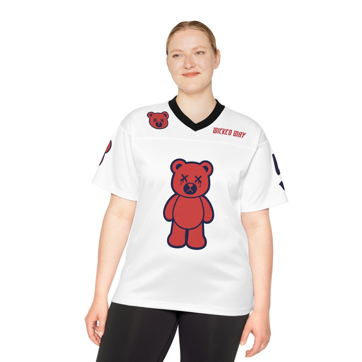 "Wicked Way" #51 Anderson Jr. Deady Bears Football Jersey