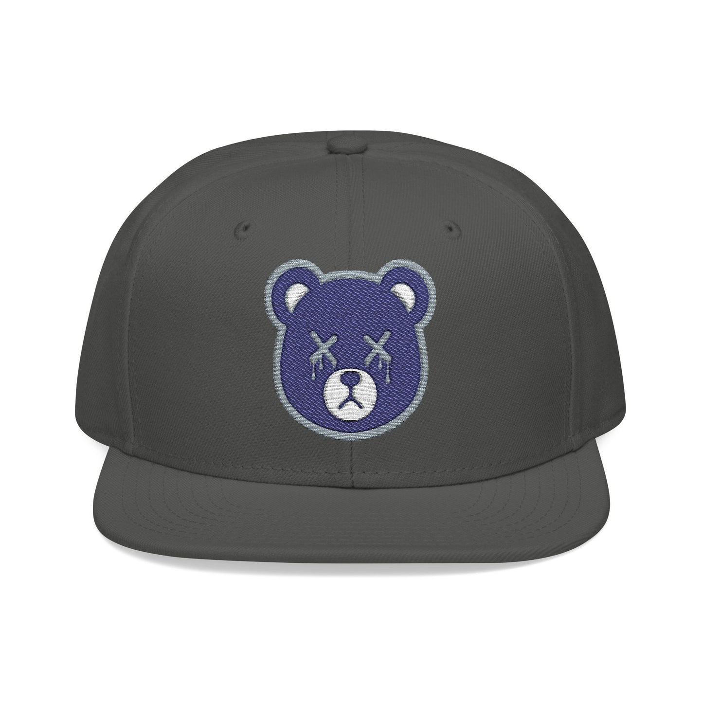 "Wicked Way" Deady Bears Navy Blue & Grey Logo Snapback