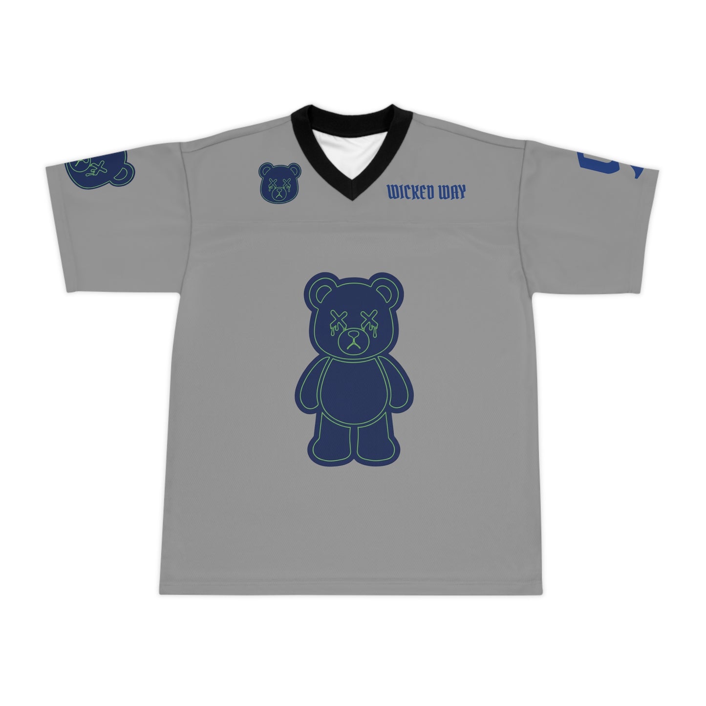 "Wicked Way" #9 Walker III Deady Bears Football Jersey