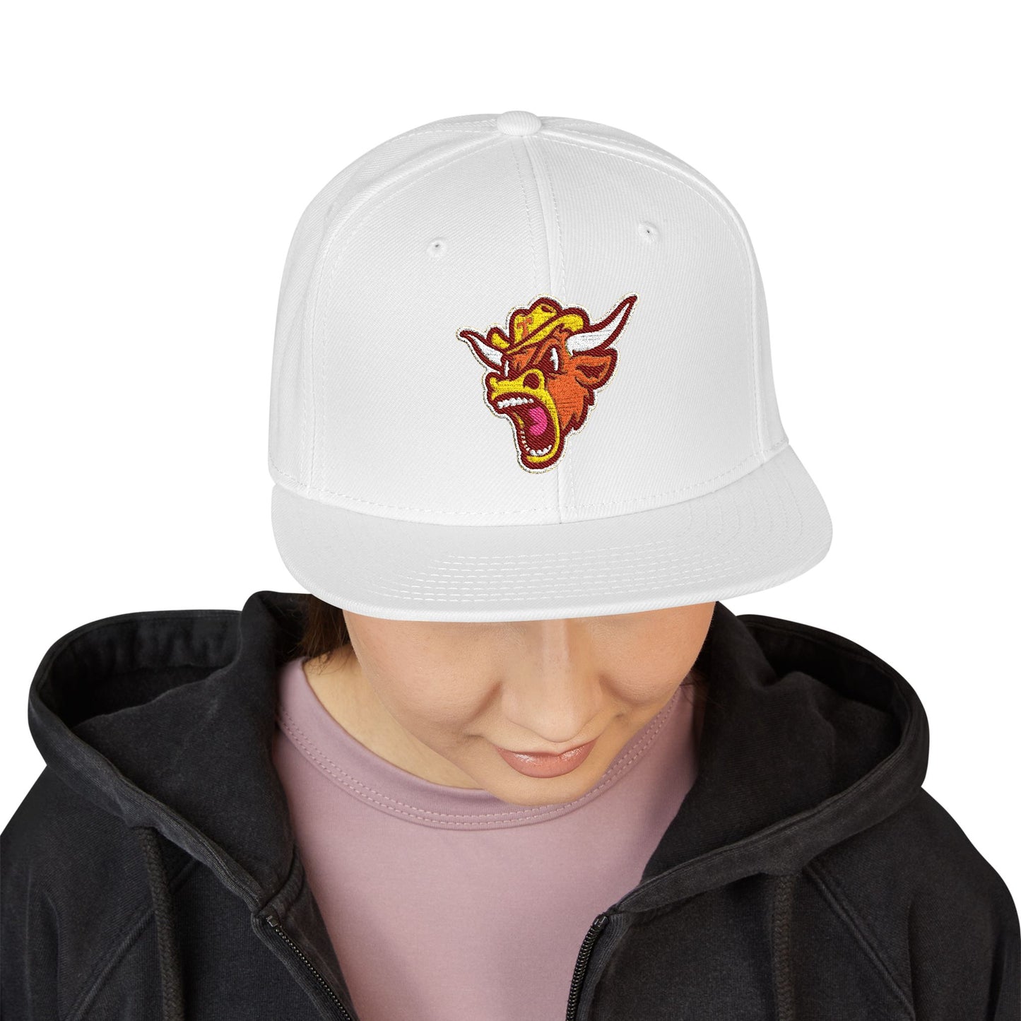 'Texas Angry Bevo' Logo Snapback