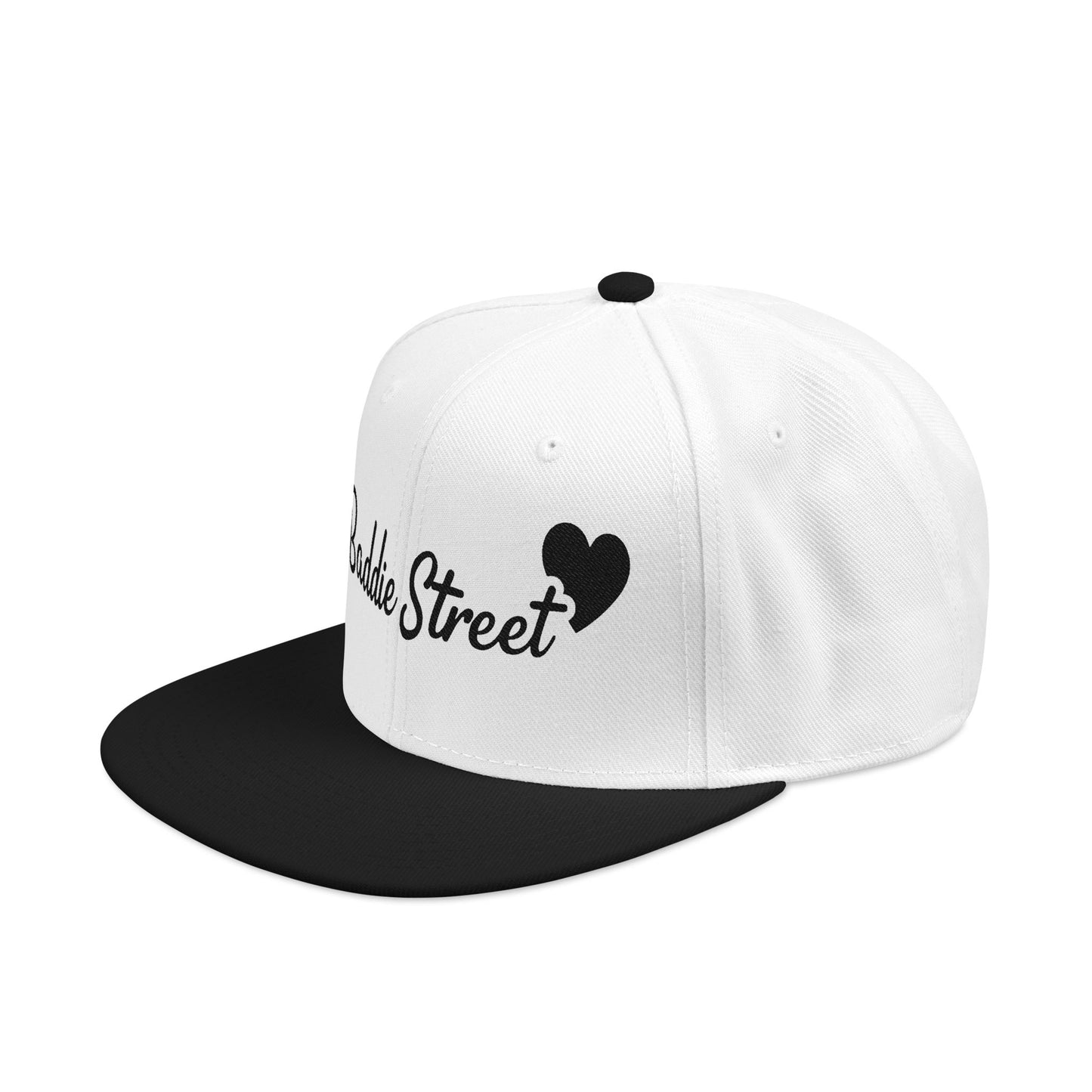 "Baddie Street" Script Heart V1 Snapback Hat