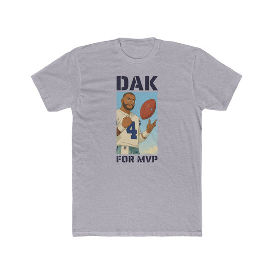 Anime Football 'Dak For MVP' Cotton Crew Tee