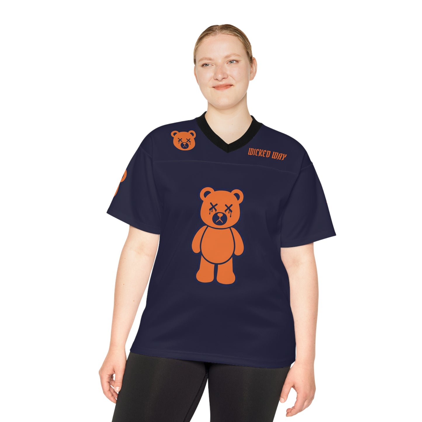 "Wicked Way" #2 Moore Deady Bears Football Jersey