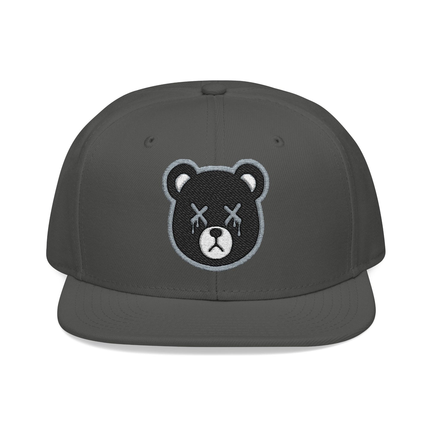 "Wicked Way" Deady Bears Grey, Black & White Logo Snapback