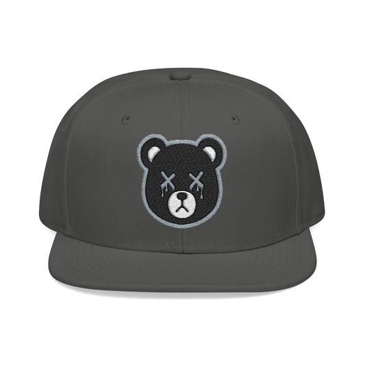 "Wicked Way" Deady Bears Grey, Black & White Logo Snapback