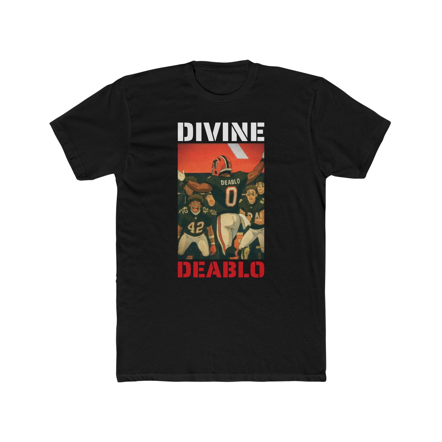 Anime Football 'Divine Deablo' Cotton Crew Tee