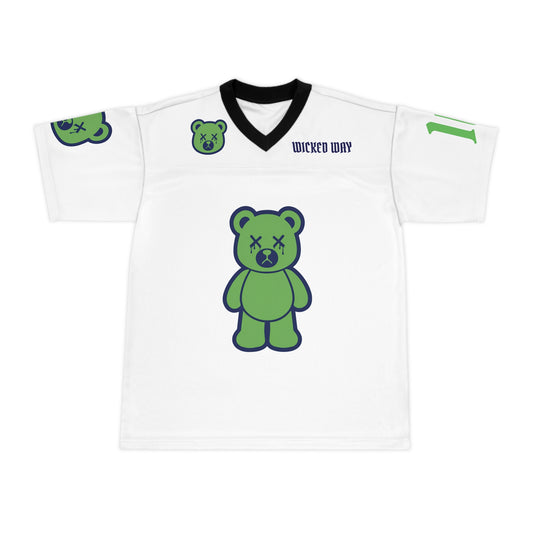 "Wicked Way" #10 Kupp Deady Bears Football Jersey