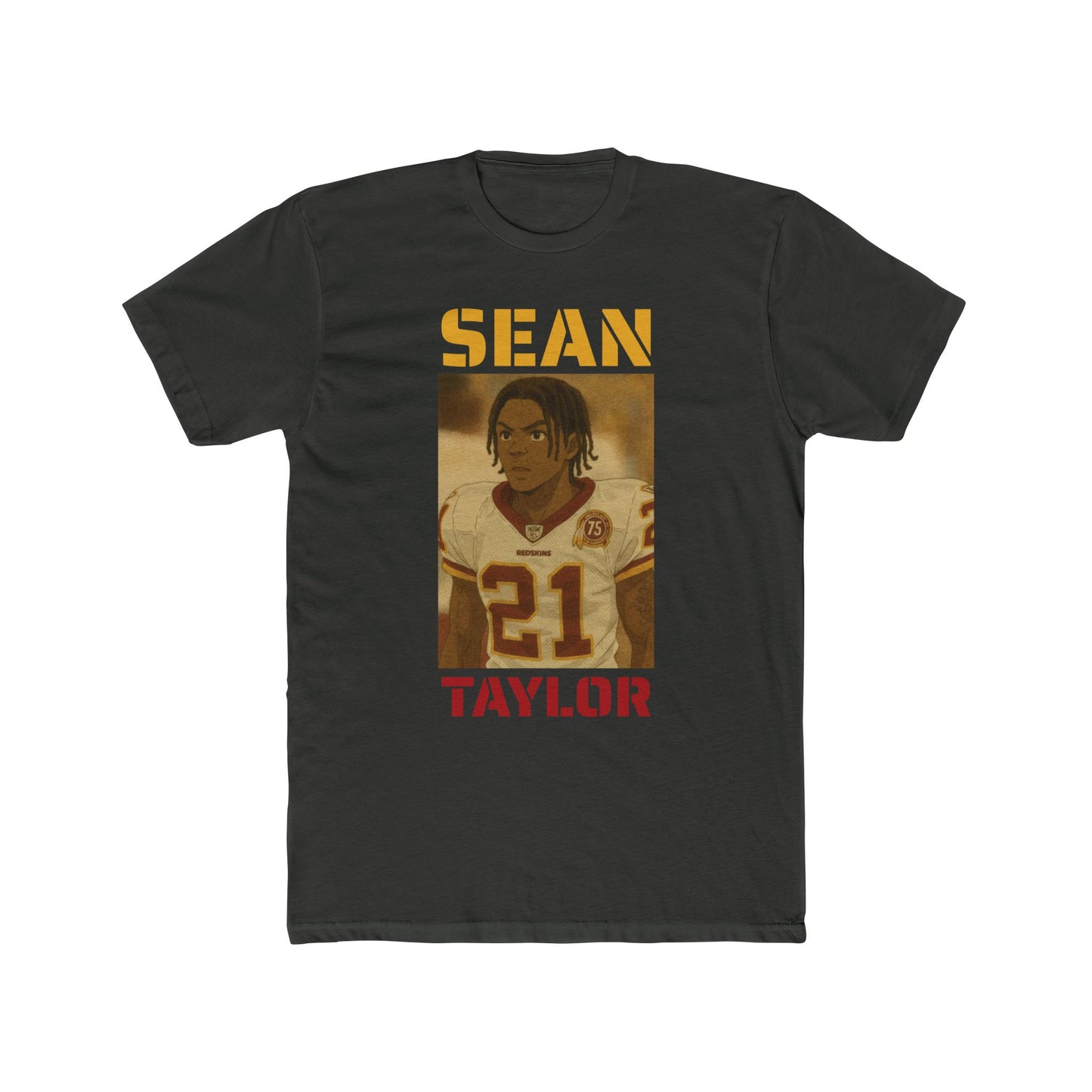 Anime Football 'Sean Taylor' Cotton Crew Tee