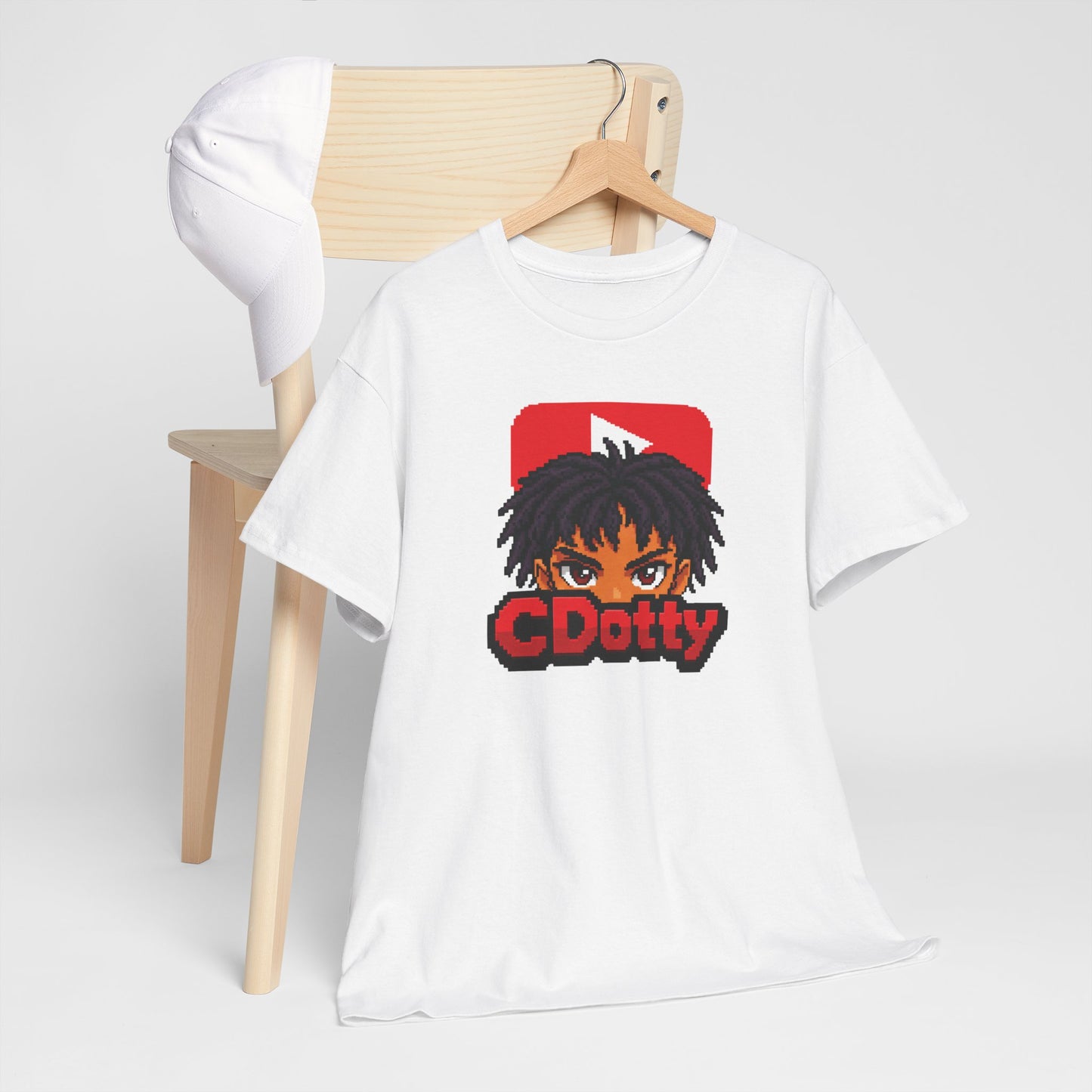 CDotty 64-Bit YouTube Unisex Heavy Cotton Tee